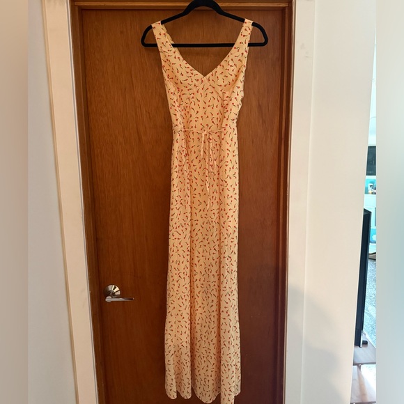 Princess Polly Yellow and Red Floral Maxi Dress - Picture 4 of 5